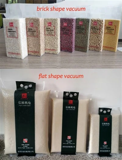 Brick And Flat Shape Vacuum Packaging Machine